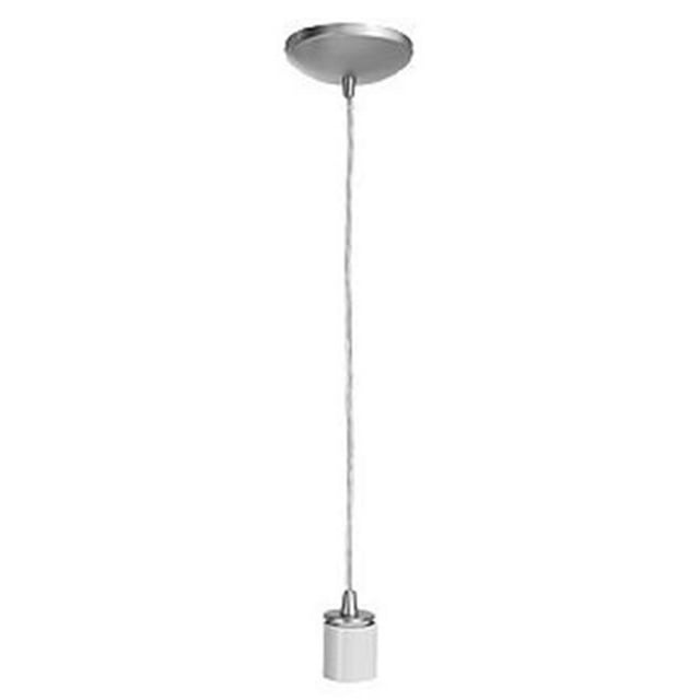 Access Lighting 23089FC-BS Sydney Cord 1 Light Pendant - Brushed Steel