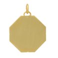 thumbnail image 2 of 14k Yellow Gold Hexagon Shape Diamond Enamel Jewelry, 2 of 5