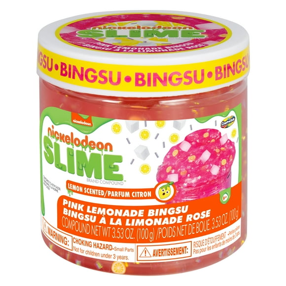 Nickelodeon Slime Specialty Jars - Pink Lemonade Bingsu