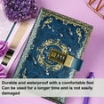 thumbnail image 4 of Lockable Secret Diary, hot gold embossed design diary, thick refillable diary, lock for adults and children, 4 of 5