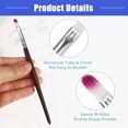 thumbnail image 5 of Vocoste 3 Pcs Makeup Brush Set Lip Makeup Brush Wooden Handle Brush Lip Brush Professional Makeup Tool, 5 of 7