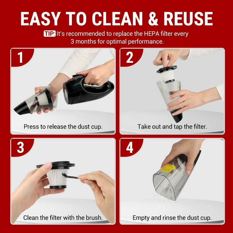 How to Clean a Car Vacuum Filter: Easy Steps for Deep Cleaning