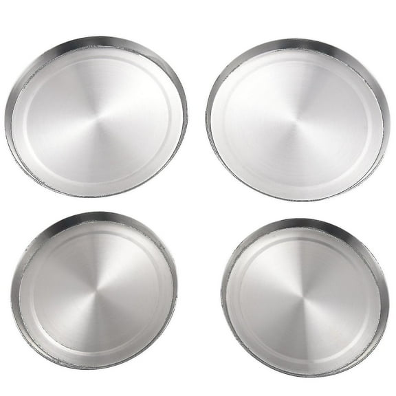 '="4pcs/set stainless steel kitchen stove top covers burner round cooker"