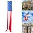 thumbnail image 2 of Gieenan Fourth of Julys Decorations Patriotics Fourth of Julys Outdoor Decors,American Flags USA Windsock White and Blue Decors, 2 of 7