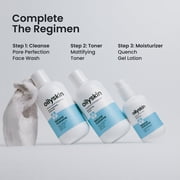 Oily Skin Moisturizer | Oil Free Daily Facial Moisturizer Gel w/ Hyaluronic Acid | Watermelon & Aloe Vera Hydrating Face Lotion | Non-Greasy Lotion for Oily Skin Types | 4 oz by Natural Outcome