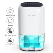 KLOUDIC Dehumidifier,280 sq.ft Dehumidifier for Room,35oz Portable Water Tank,Ultra Quiet with Auto Shut Off