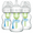 3-Pack, 5 oz, Clear Glass, variant on Dr. Brown's Anti-Colic Options+ Wide-Neck Glass Baby Bottle, 9 oz/270 ml, Slow Flow Nipple, BPA Free, 0m+, 2 Pack