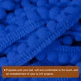 thumbnail image 4 of Uxcell 10 Yards Pom Pom Ball Fringe Trim Ribbon Sewing Accessory DIY Crafts, 5mm Blue, 4 of 6