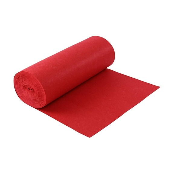 FashionCha Red Carpet 6M Durable Walkway Red Carpet Non Slip 1 Meter Wide Party Decorations