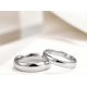 thumbnail image 3 of 2mm 4mm 6mm Tungsten Wedding Bands Ring for Women Men Rose Gold/Silver/Gold/Black Polished Slim Engagement Promise Rings Comfort Fit Size 4-13, 3 of 4
