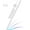 White, variant on Magnetic Wireless Charging Pencil for iPad, Stylus Pen for Apple iPad with Palm Rejection, Tilt Sensitivity, Work for iPad Air 3/4/5/M2, iPad mini 5/6, iPad 6-10, iPad Pro 11"/12.9"/M4, Austere Black