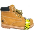 thumbnail image 3 of Men's Steel Toe Work Boots Nubuck Leather 6" Lug Sole Water Resistant Slip /Oil Resistant, 3 of 4