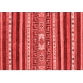 thumbnail image 1 of Ahgly Company Indoor Rectangle Abstract Red Modern Area Rugs, 4' x 6', 1 of 4