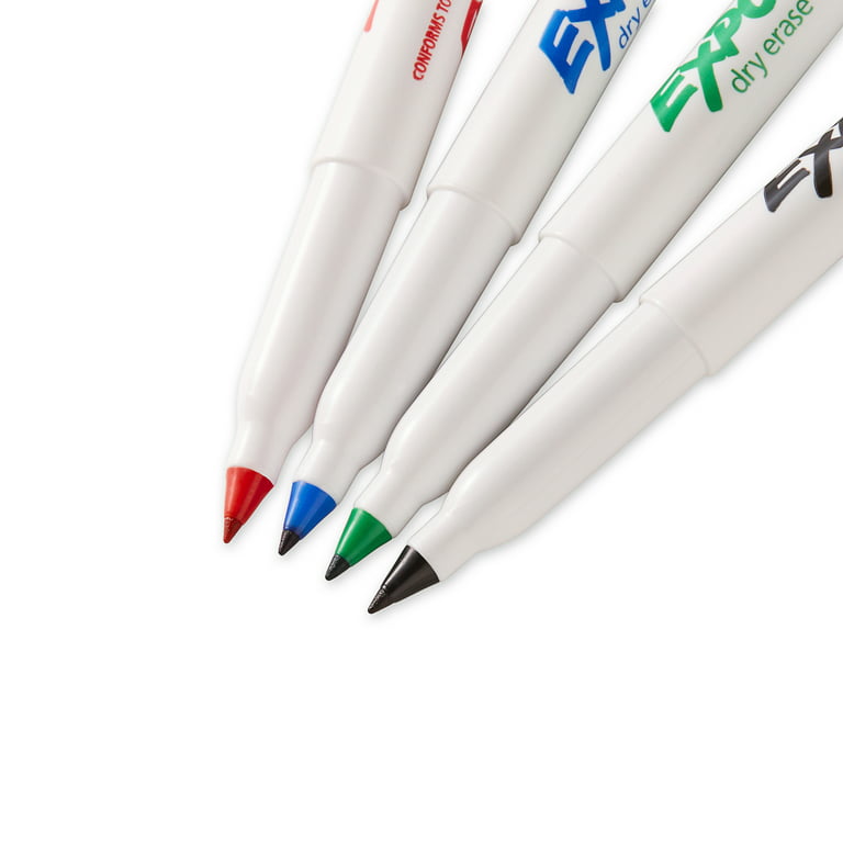Expo Dry Erase Markers, Ultra Fine Tip - 4 markers