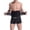 Black, variant on Solid Suspender Belt Shaping Button Sports Belt Fitness Belt So Sweaty Waist Trainer