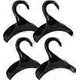 thumbnail image 1 of 4-pack - Clothes Hanger Handbag Hook - Acrylic Storage Hook - For Handbags, Backpacks and Bags, 1 of 4
