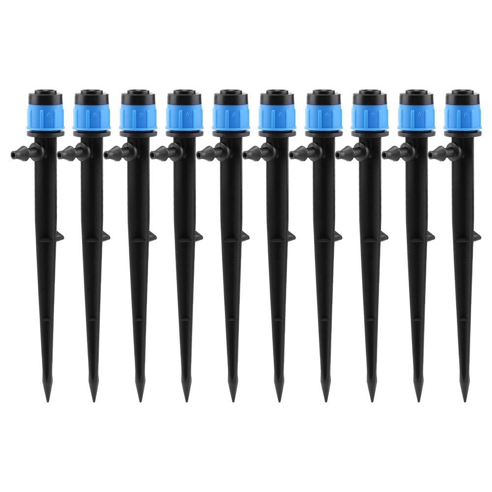Daciye 10pcs Irrigation Drippers Drip Emitters, Micro Spray Adjustable