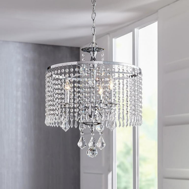 Home Decorators 3 Light Polished Chrome Chandelier K9 Crystal Dangles Hd 1145 I Com Light Polished Chrome Chandelier, Calisitti 6 Light Polished Chrome Chandelier With K9 Crystal Dangles