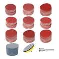 thumbnail image 3 of 102x Kit de almohadillas de discos de lijado, 2 pulgadas 50 mm con almohadilla de respaldo de vástago 80-3000 Kits de almohadillas de papel de arena kusrkot Discos de lijado Juegos de almohadillas, 3 of 7