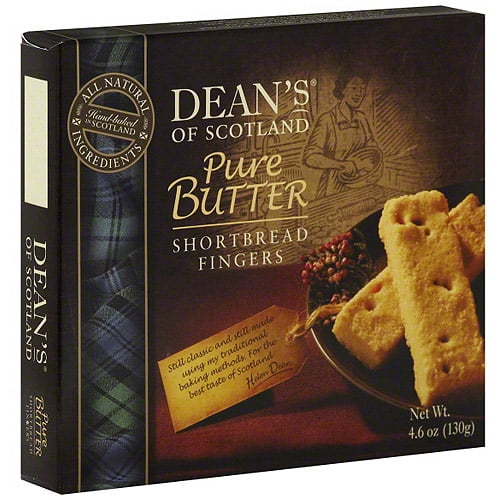 Dean's Of Scotland Pure Butter Fingers, 4.6 oz Shortbread Cookies, 10 Pk (Pack of 10) by Generic