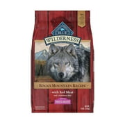 Blue Buffalo Wilderness Rocky Mountain Recipe High Protein Small Breed Red Meat, Chicken-Free Dry Dog Food for Adult Dogs, Grain-Free, 4 lb. Bag
