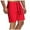 Red, variant on cllios Mens Shorts Solid Elastic Waist Mid Waist Loose Pockets Drawstring Short Pants