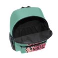 thumbnail image 6 of FORMRS School Backpack with Front Zippered Pocket 12" Student Travel Daypack, Big Pink Cheetah, 6 of 6