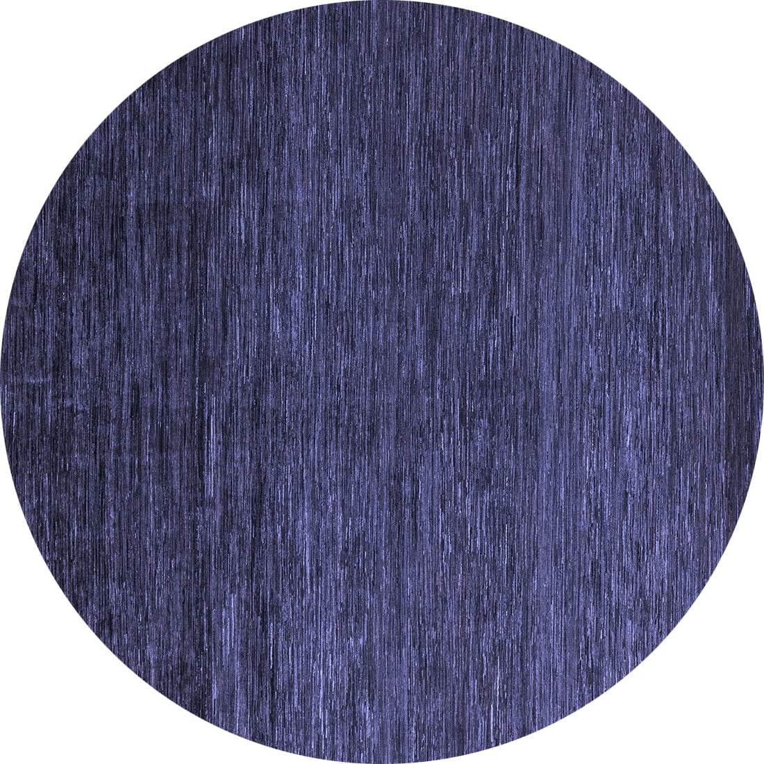 Ahgly Company Indoor Round Abstract Blue Modern Area Rugs, 6' Round ...