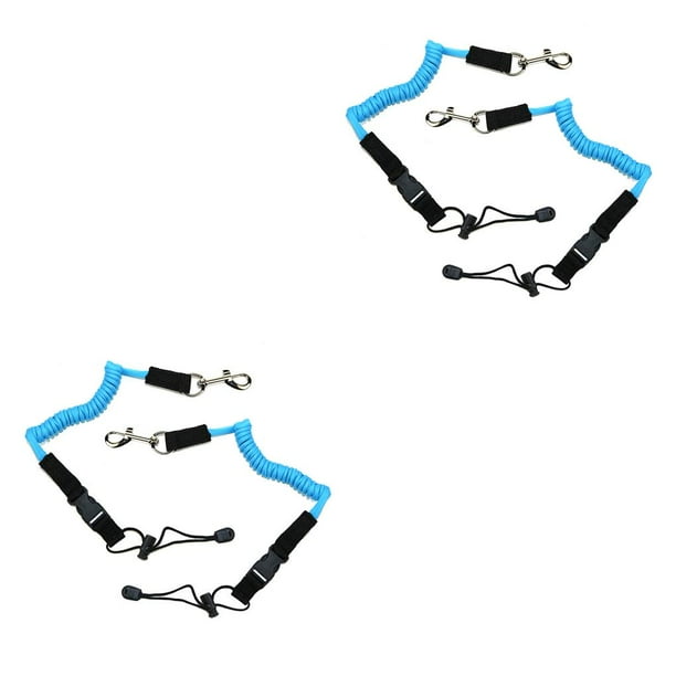 Correa Anti-Droping Sidaley 2 Piezas Kayak Paddle Leash Azul