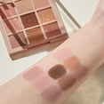 thumbnail image 5 of SIfdSeng 9 Colors Eye Shadow Mattes Pearlescent Earth Color Eye Shadow Disc Waterproof Sweatproof Long Lasting Eye Shadow Eye Makeup Silver Eyeshadow Powder, 5 of 5