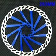 thumbnail image 1 of Bike Brake Rotor Disc Brake For Shiman-O Alivio/Deore Mtb 1 - Does Not Contain Composite Wood Blue 203, 1 of 8