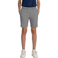 thumbnail image 5 of CYRBOKO Boys Athletic Shorts with Zipper Pockets, Casual Summer Training Elastic Waist Gym Shorts Dark Gray Size 10-12 T, 5 of 5