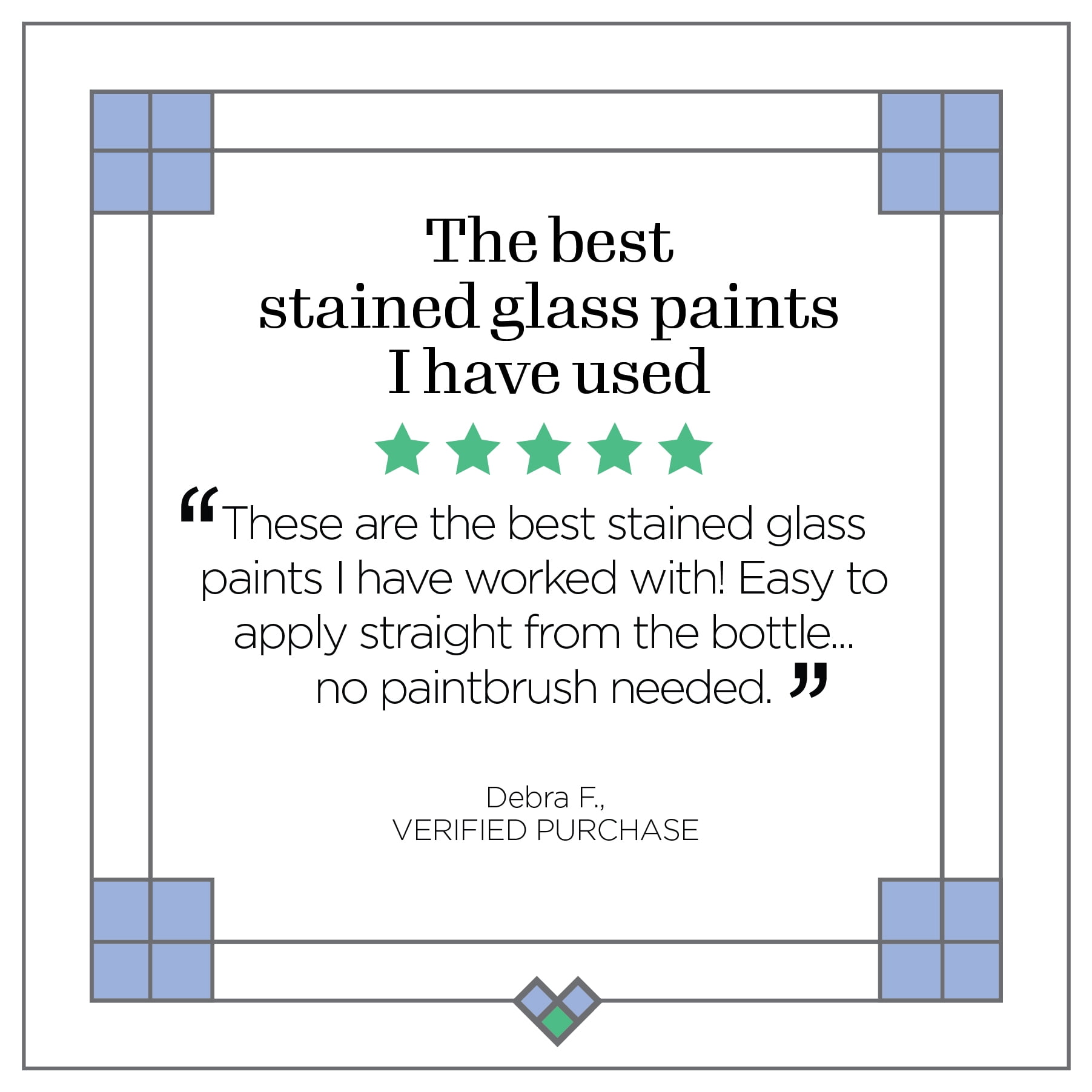 Gallery Glass Window Color Paint Set, 8 Colors