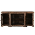 thumbnail image 4 of Taran Designs Julia 4-door Solid Wood Sideboard in Brown, 4 of 6