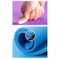 thumbnail image 1 of RUNROTOO Extra Thick Non Slip Yoga Mat High Density Tear Exercise Mat With Carrying Strap For Home Use Blue, 1 of 7