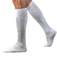 thumbnail image 2 of 1 Pair Long Socks Solid Color Sweat Absorbent Good Elasticity Men Over Knee Sports Socks for Outdoor Activities, 2 of 8