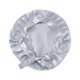 thumbnail image 2 of Yuarrent Gorro de dormir para adultos, gorro térmico ajustable para el cuidado del cabello, gorro portátil para dormir de pelo largo, para el Juegos de accesorios de baño Gris-plata tamaño libre, 2 of 6