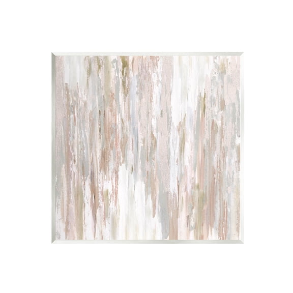 Stupell Industries Muted Abstract Rain Streaks Graphic Art Unframed Art Print Wall Art, Design by Susan Jill