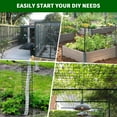 thumbnail image 5 of 19 Gauge 1/2 Inch Hardware Cloth 72x100 Ft – Black Galvanized Steel Mesh | Chicken Wire Fence, Poultry Netting, Garden/Snake Protection & Tree Guard Rolled Fencing, 5 of 7