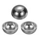thumbnail image 1 of Uxcell 3 piezas esfera hueca, 25 mm (1") OD esfera hueca de acero inoxidable pulido espejo tapa de bola de riel para jardín, puerta, barandillas de escaleras, 1 of 6