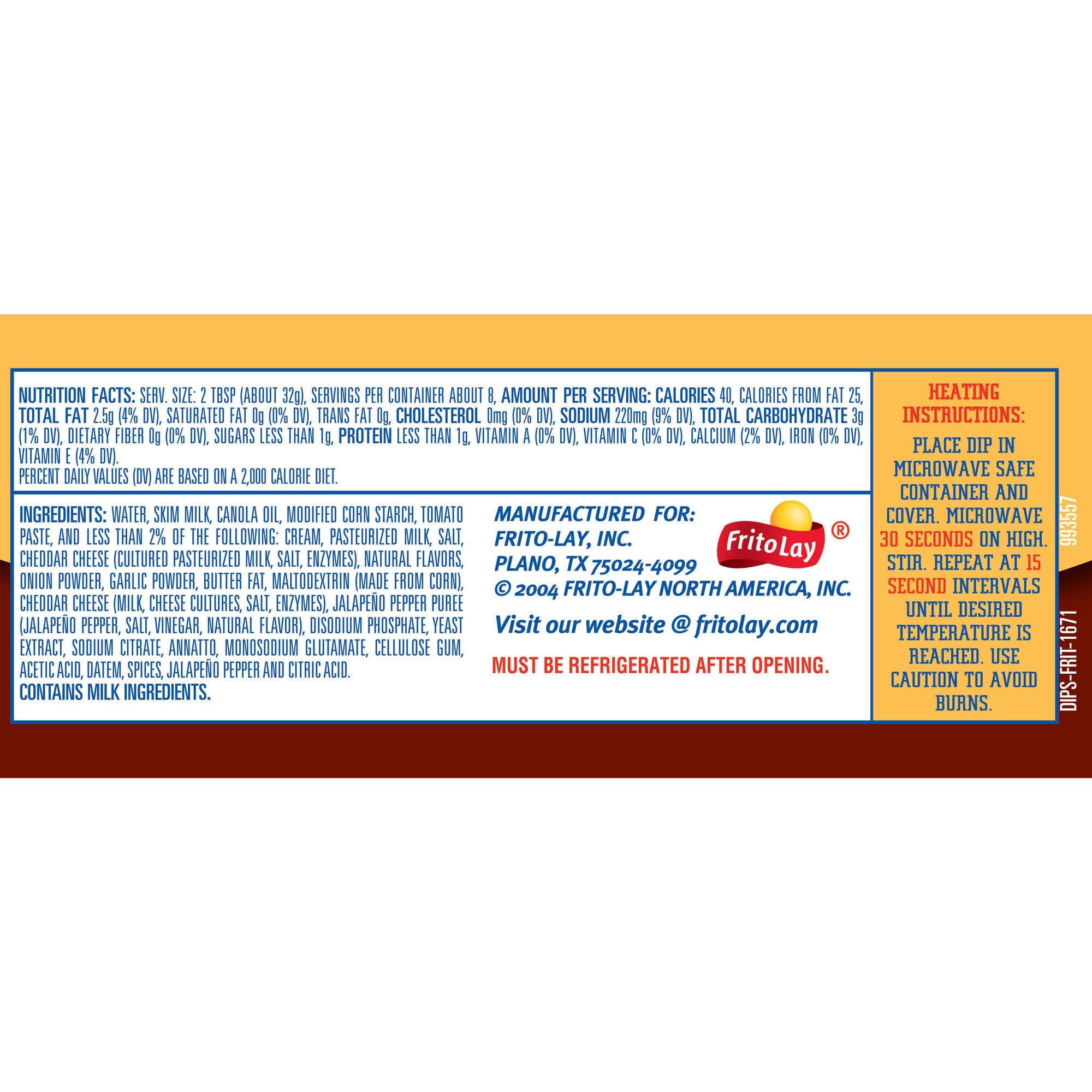 Fritos Nutrition Label Nutrition Ftempo