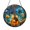 Acrylic 3.5 Inch, variant on Guitar Glass Suncatcher for Window Decor, Celestial Music Light Catcher Hanging Ornament, Creative Studio Home Gift