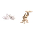 thumbnail image 1 of Cisne De Resina Y Esculturas. Figuras únicas Para El Hogar, La Oficina, La Sala De Estar, El Dormitorio. Adorno Navideño De Escritorio. Colecciones De Arte. Bandeja Para Servir., 1 of 8