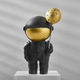 thumbnail image 2 of Estatua de resina Baoblaze Spaceman decoración habitación Dormitorio negro, 2 of 8