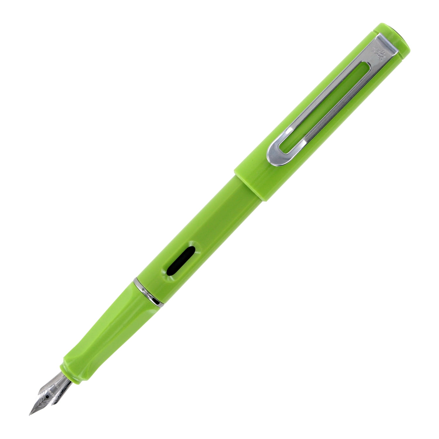 (4 pack) JinHao 599A Lime Green Plastic Fountain Pen