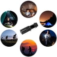 thumbnail image 2 of zoom mini sk68 torch portable torch camping light pen clip light（red）, 2 of 4