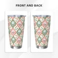 thumbnail image 3 of Susaid flowers and white geese Print 20oz Car Cup,Insulated Coffee Cup Fully Spill Proof Travel Coffee Mug, Stainless Steel Tumbler for Work Home Outdoor Car-Without Straw, 3 of 8