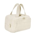 thumbnail image 4 of Bolso de mano Salvador organizador de maquillaje gran capacidad portátil bolsa de tocador para mujeres, 4 of 10