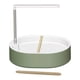 thumbnail image 1 of Bañera para loros, caja de ducha automática para pájaros con bomba y perchas de madera. Cabezal de ducha blanco, 1 of 5