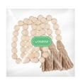 thumbnail image 4 of FUEENIRVA Natural Wood Beads Decor Beige 3Pcs, 4 of 5